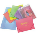 Letter Size EZ Pocket Folder W/ String Closure